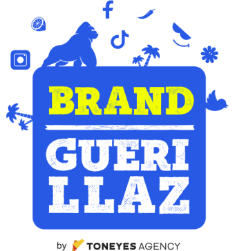 brand guerillaz social media agency logo